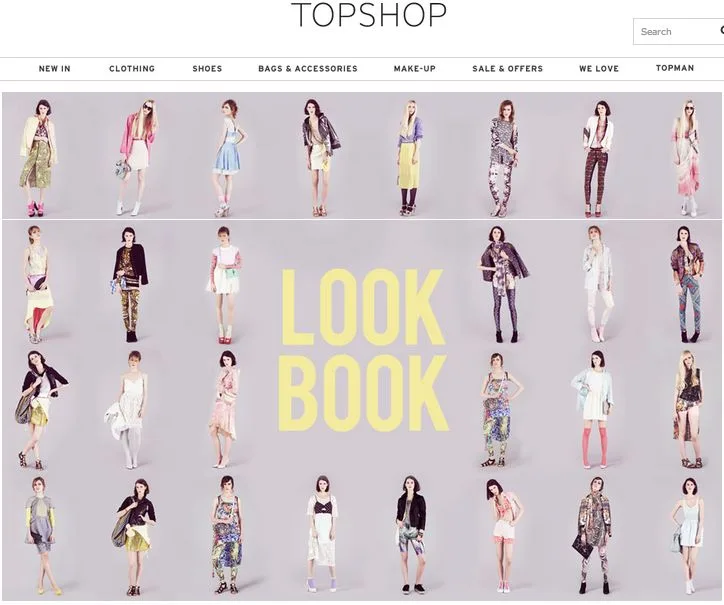 fashion lookbook paper print utelier fashion lookbook top shop