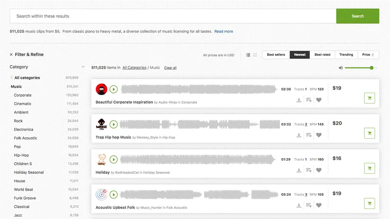 fashion brand video music