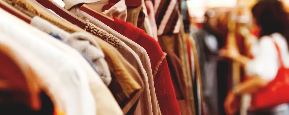 excess stock fashion rail sale