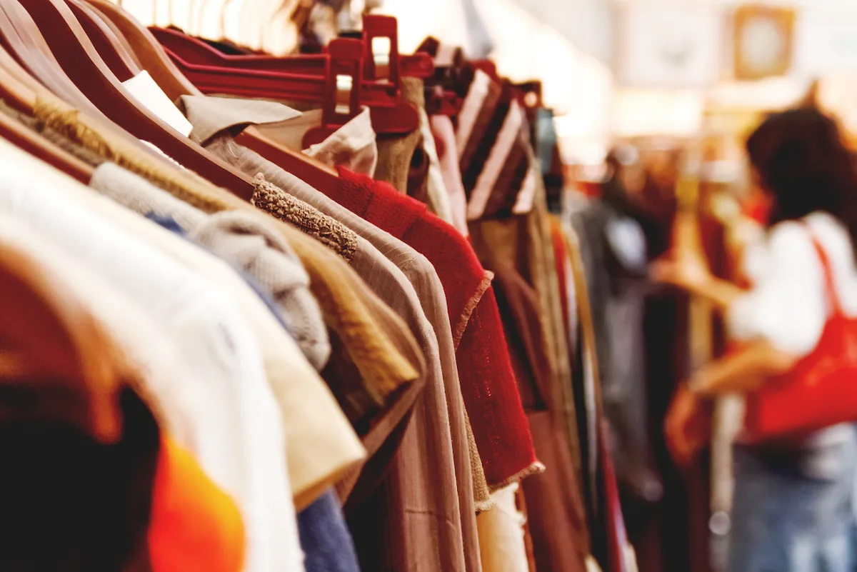 excess stock fashion rail sale