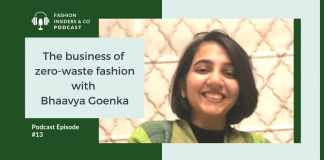 Bhaavya Goenka fashion revolution india zero waste fashion