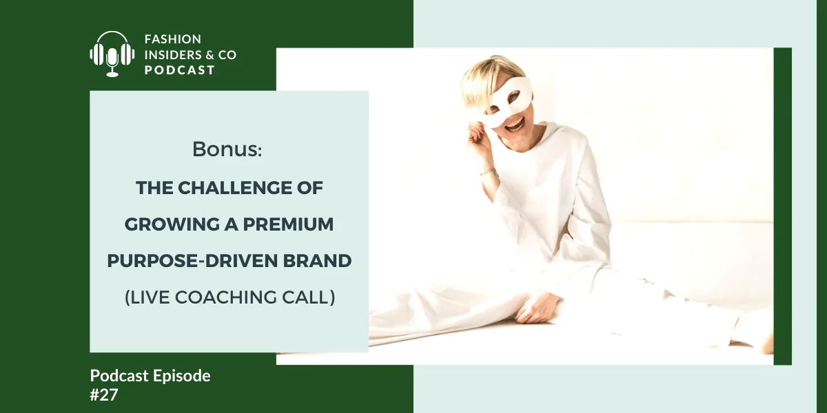 growing a premium purpose driven brand